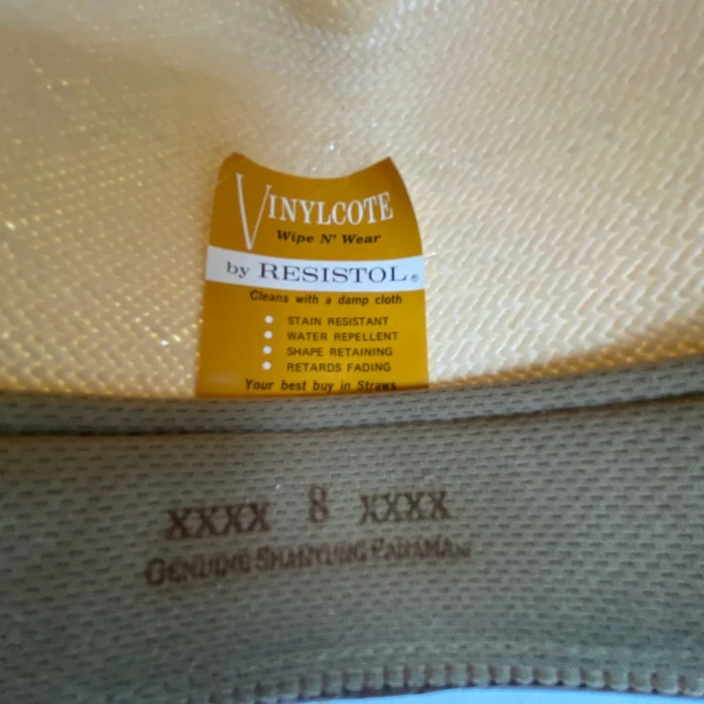 Resistol Mens 7 1/8 George Strait Collection Straw Cowboy Hat Tan Western Rodeo